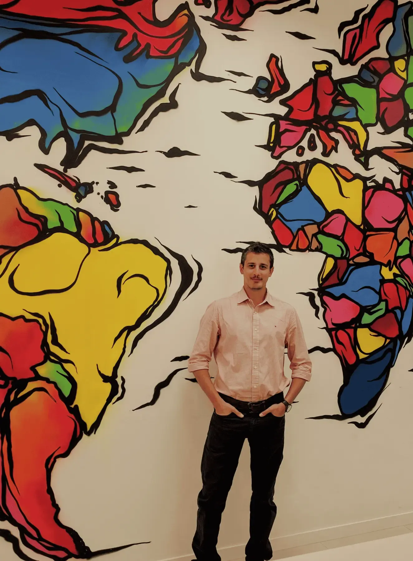 David, fundador de Viajes a UK, en el Reino Unido